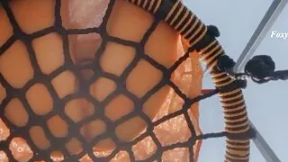 Petite naked pussy in the park. Caught Horny pussy outdoors. Nude pussy under skirt. No panties under the skirt. Close-u