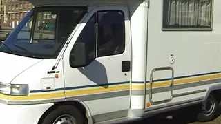 get in my camper i have something to show you