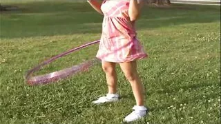 Hot Teeny is playing in the park and gets spotted by some guys