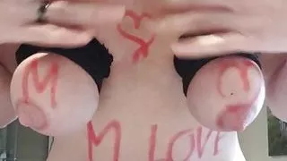 Julie bondage undressing