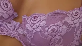 hot blonde fingers her pussy