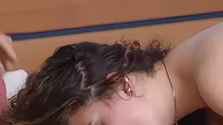 beautiful woman is fucked horny