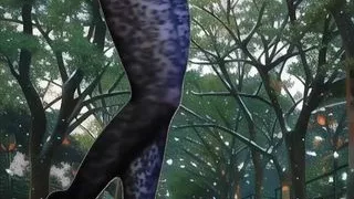 Sehr sexy Dessous Hot Nylon Big Booty Trans Ladyboy Schöne Shemale