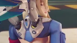 Uprising Mercy Bent Over And Fucked In Her Tight Ass (With Sound)