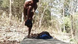 Jordiweek Jungle me lond malish Korne pahucha dick oil massage Hind tolk