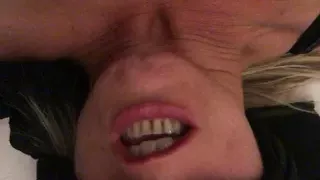 Fuck hard pussy and cum in mouth filled face of submissive French slut mom big boobs with plug ass is a good sexy bitch