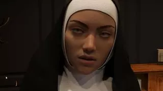 In for a Penny-Two Little Asian Teens Share a Big White Cock