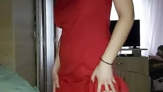 18-year-old school girl with natural breasts wearing a school dress uniform and letting anyone fuck her!!