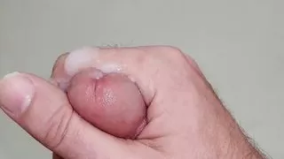 Super Nahaufnahme Solo Cumshot in der Wanne