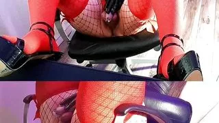 Sissy-Hypno-Porno schauen und in Keuschheit sperma trinken