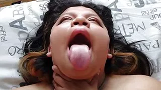 FUCK MY PUSSY WITH YOUR COCK, BABY!! Rich BBW Latina Makes a Very Hot Amateur POV Video Like to Masturbate - She Gets Fu