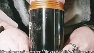 Filling My Anal Toy To The Brim