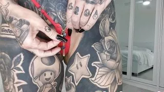 Black and Red Zipper Tiny Micro Bikini Try On Haul Melody Radford Onlyfans