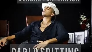 Pablo spuckt - Alpha-Latein-Männchen raucht tief und spuckt hart - Macho erniedrigt dich