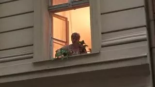 Lonely old woman spreads legs for hot young guy