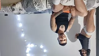 My cousin comes to stay at my house for a few days and the first night I find her touching herself