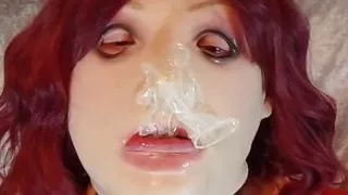 dirty hot television  cumslut sucking on used condoms