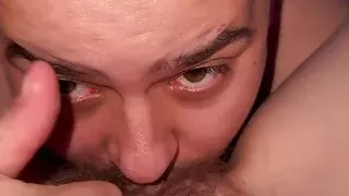 Teamfreeki eating out pussy close up 1