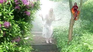 Big boob honey gets fucked in a dark area