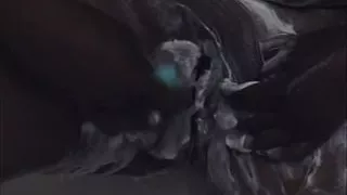 Wild black amateur couple