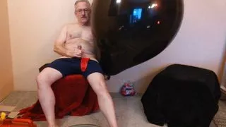 85) Big 36" Balloon Fun - Inflate, Jack, Pop, Cum on Pieces - Balloonbanger
