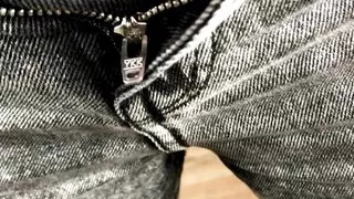 Husband fills my red panties with his warm cum and I will go to work in these panties. My fetish.