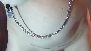 Old Clip from 2017: E-Stim in Chastity Cage