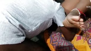 mom seduces her son's friend in Hindi audio