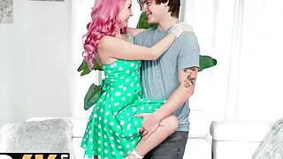 MATURE4K. Lady Was Over Moon by Vintage Rock and Roll... and Young Cock