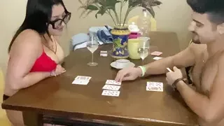 stepbrother and stepsister try new game, knight