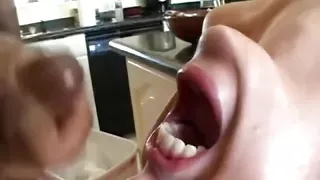 Naughty Blonde fucking Interracial threesome