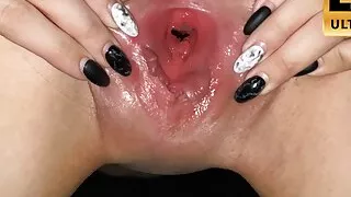 Fucking 18 year old teen's big pussy hole! POV!