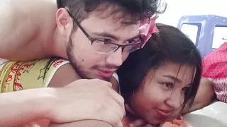 18 year old brunette big saggy tits from New York United States fucking her stepbrother's big dick