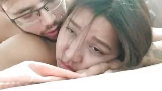 18 year old brunette big saggy tits from New York United States fucking her stepbrother's big dick