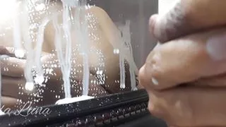 Lynda Luna playing with her MILKY BOOBIES