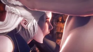 The Dragon Queen Gives a Deepthroat Blow Job in POV : Game of Thrones Parody