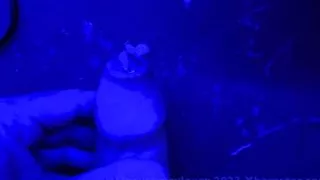 4th time - whacking the kitchen bench top and cuming