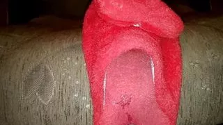 cum in ex wife red slippers