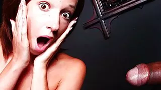 DOWN FOR BBC - Jada Stevens Pawg Teen Visits Gloryhole