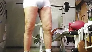 Chub Coach relaxing  with oiled gut