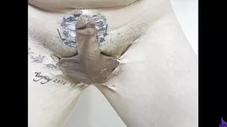 Superglue dick Korean Mistress tattoo slave 002.