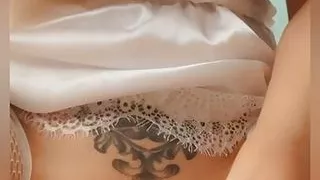 Nicole DuPapillon UK's Longest Labia  - Fucks herself with her Dildo and orgasms in  lose up with a huge squirt