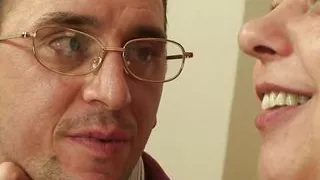 Chubby mature woman riding and sucking POV