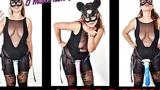 Femdom 3 - in - 1 Huge Dildo Rough Extreme Pegging Peggathon Miss Raven Training Zero ATM A2M FLR Dominatrix Strapon