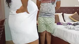 BBW- Sexy Stepsister Turned On After Catching Her Step Brother Sniffing On Her Panties