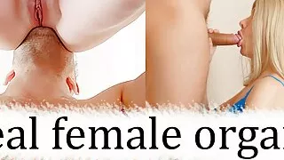 deep throat blowjob and doggy style POV, real female loud orgasm,