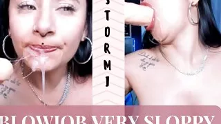 Great Blowjob And Very Wet And Messy Deep Throat, With A Lot Of Saliva And Spitpw Hore With A Big Tongue,colombia Webcam