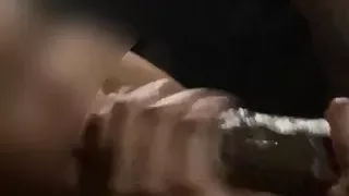 This 18 year old chick suck my dick in front of her friend. She doesn't even care if people are around watching