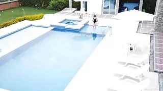 My sugar daddy slave films me in his big house