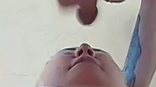 filling her mouth with cum after oral sex